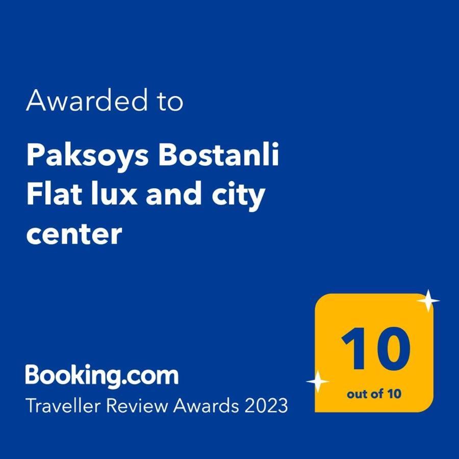 איזמיר Paksoys Bostanli Flat Lux And City Center מראה חיצוני תמונה